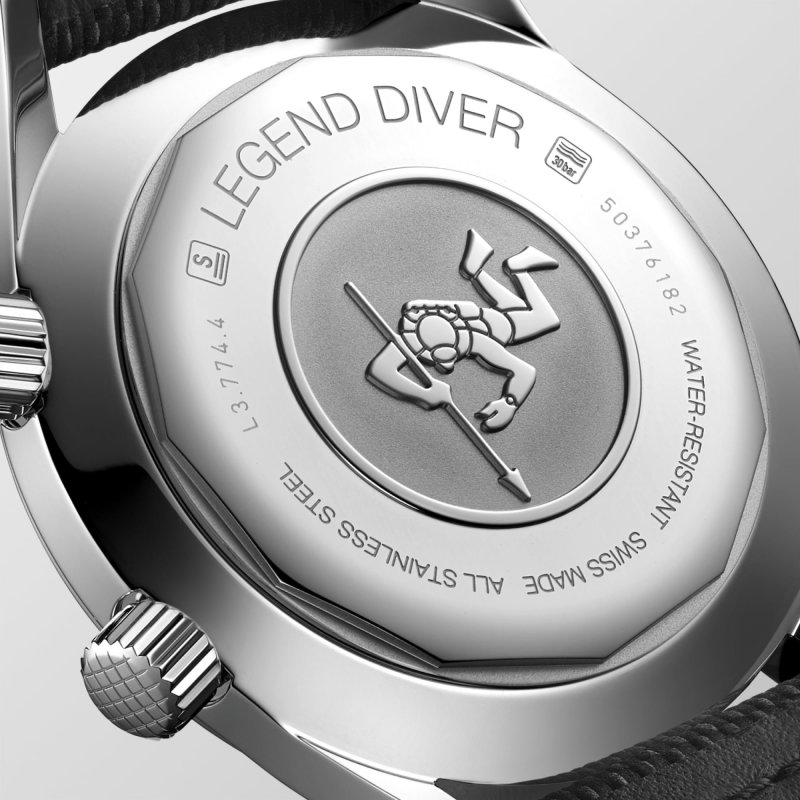 Longines - Longines Legend Diver - Automatico - Pelle