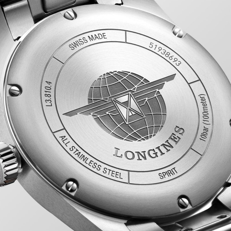 Longines - Longines Spirit - Verde Opaco - Acciaio Inossidabile