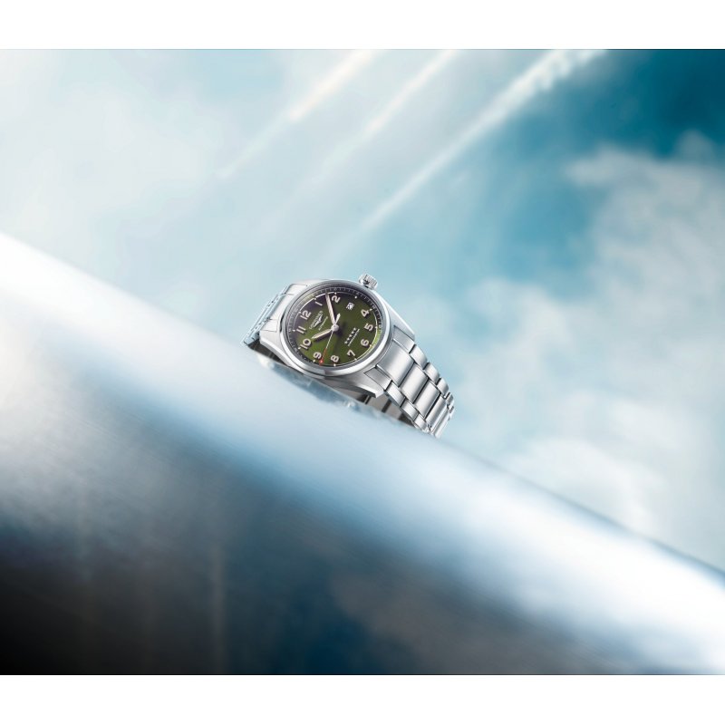 Longines - Longines Spirit - Verde Opaco - Acciaio Inossidabile
