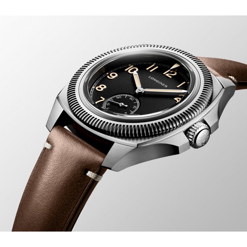 Longines - Pilot Majetek - Automatico - Pelle