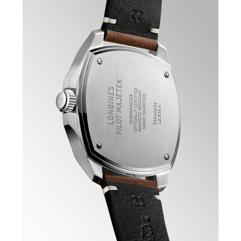 Longines - Pilot Majetek - Automatico - Pelle