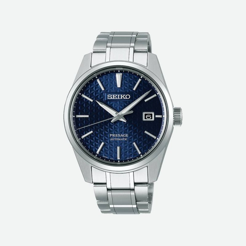 Seiko - Presage Automatico - Uomo - Quadrante Blu