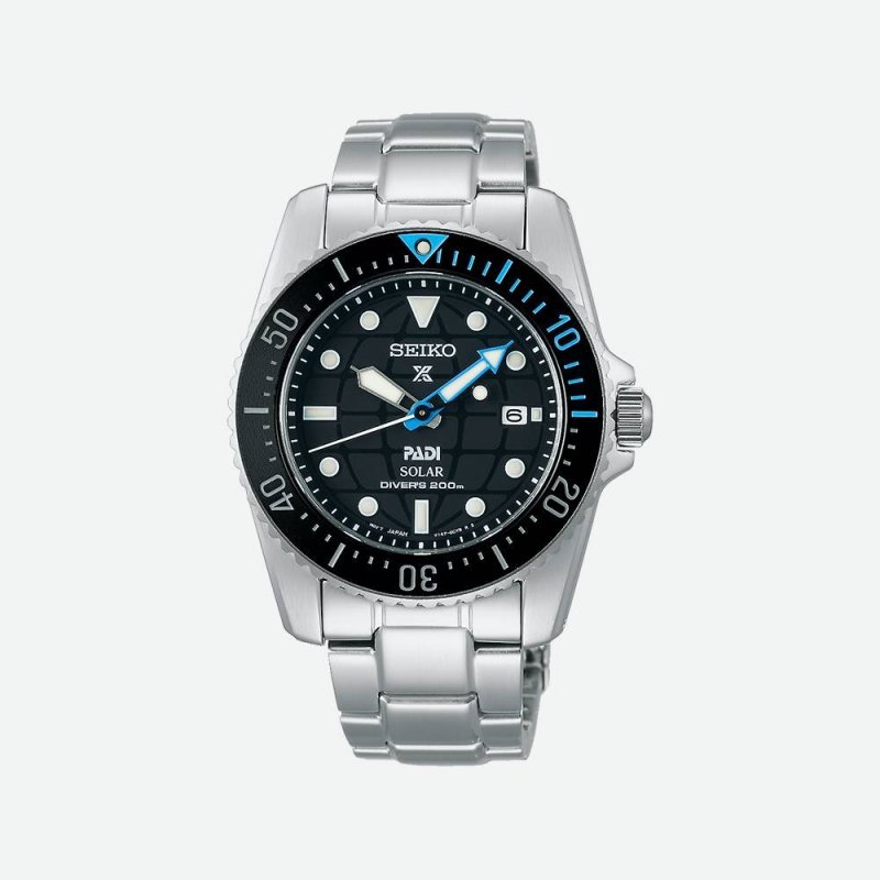 Seiko - Prospex Solar Padi 200M - Uomo - Acciaio Inossidabile
