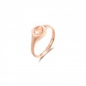 Rosato - Anello Conchiglia - Placcatura Oro Rosa