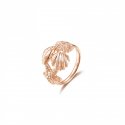 Rosato - Anello Guscio Di Riccio - Placcatura Oro Rosa