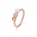 Rosato - Anello Argento - Placcatura Oro Rosa