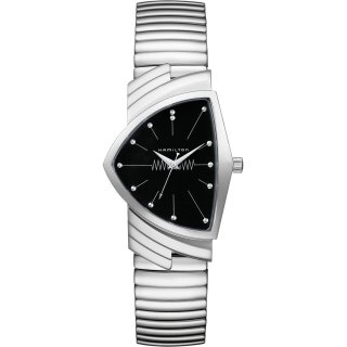 Hamilton - Ventura Quartz - Acciaio - Nero