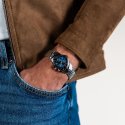 Hamilton - Ventura Chrono Quartz - Acciaio - Blu