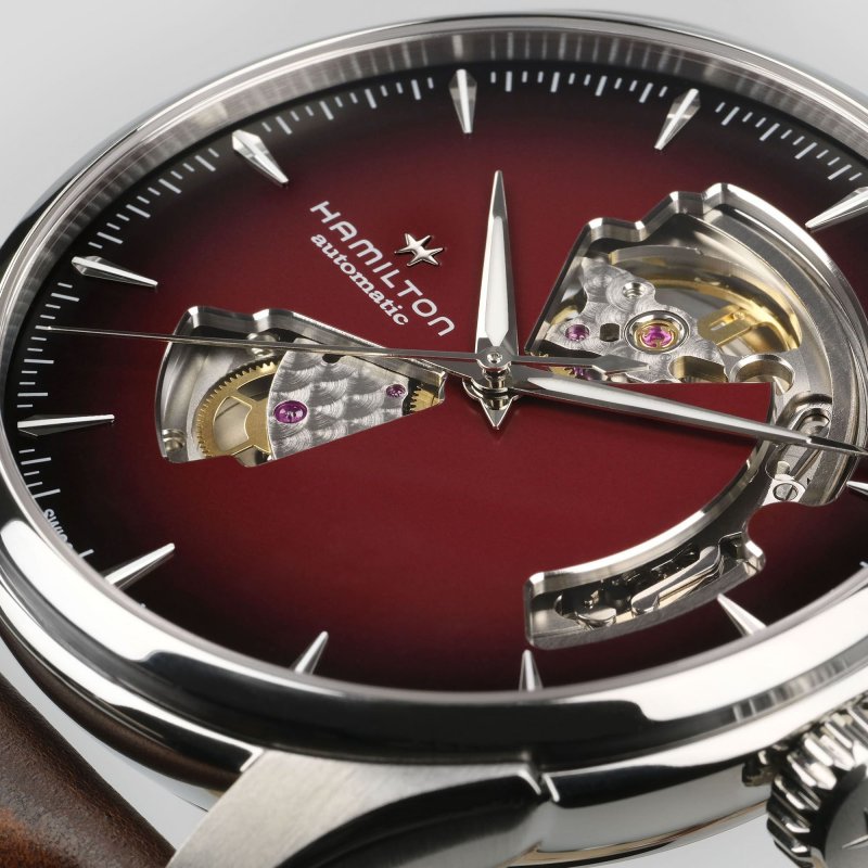 Hamilton - Jazzmaster Open Heart - Automatico - Acciaio