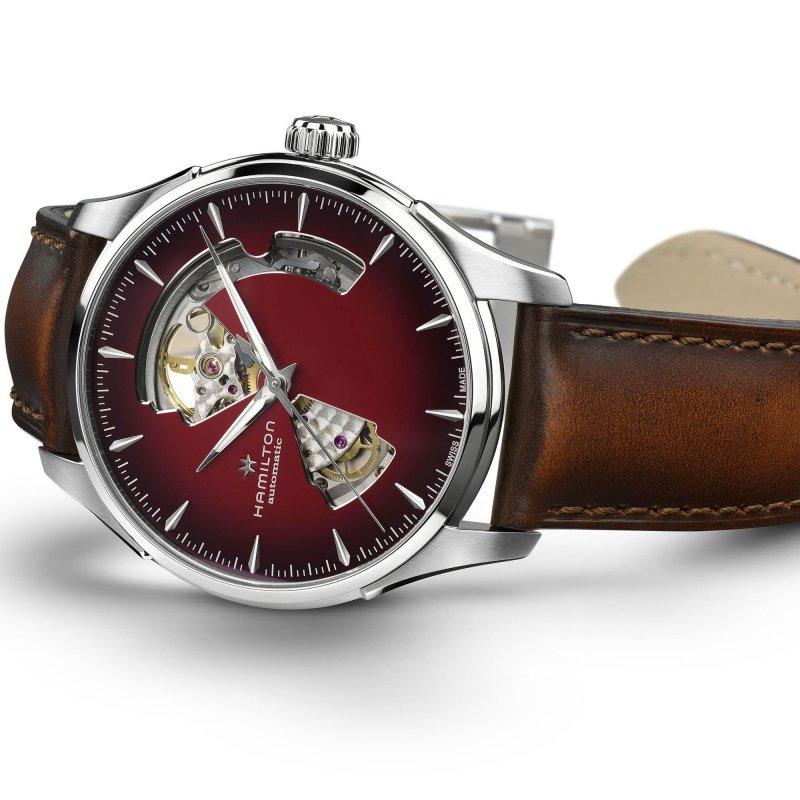 Hamilton - Jazzmaster Open Heart - Automatico - Acciaio