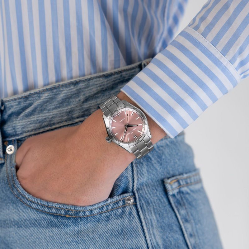 Hamilton - Jazzmaster Performer Auto - Acciaio - Rosa