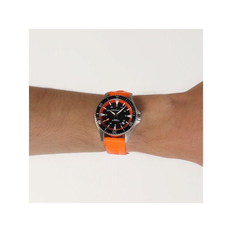 Hamilton - Khaki Navy Scuba Auto - Acciaio - Nero