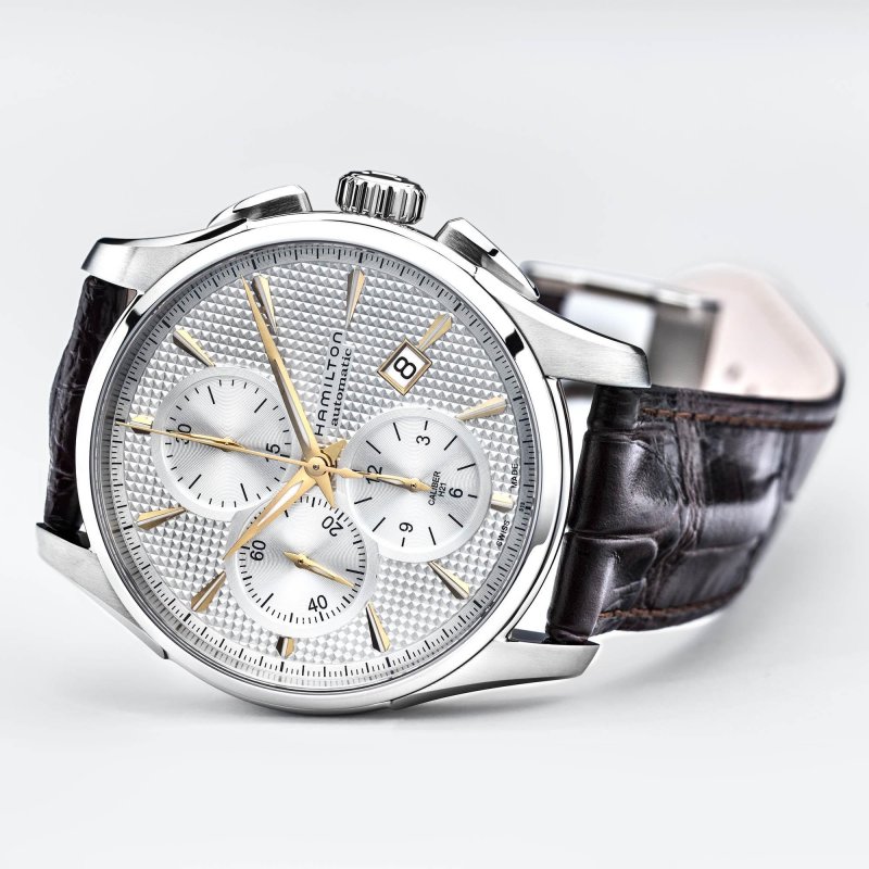 Hamilton - Jazzmaster Auto Chrono - Acciaio - 42Mm