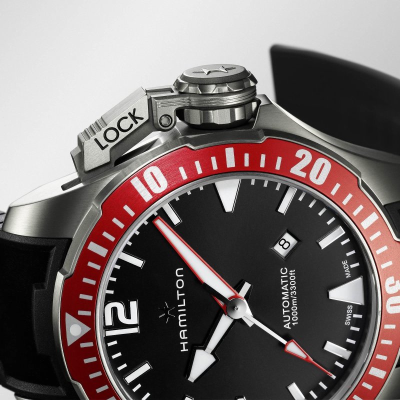 Hamilton - Khaki Navy Frogman - Titanio - 46Mm