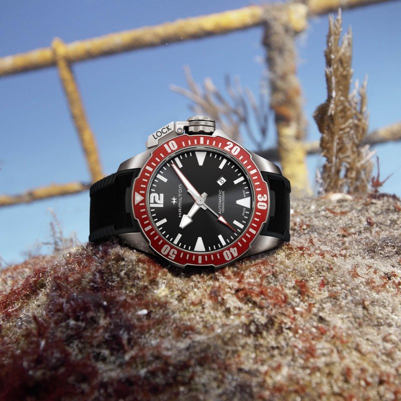 Hamilton - Khaki Navy Frogman - Titanio - 46Mm
