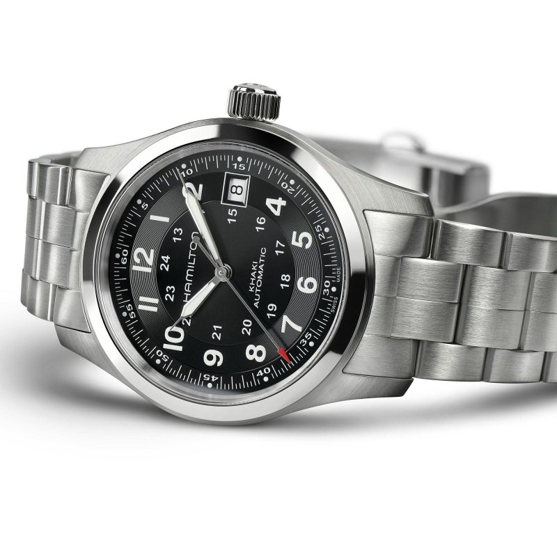 Hamilton - Khaki Field Auto - Acciaio - 38Mm