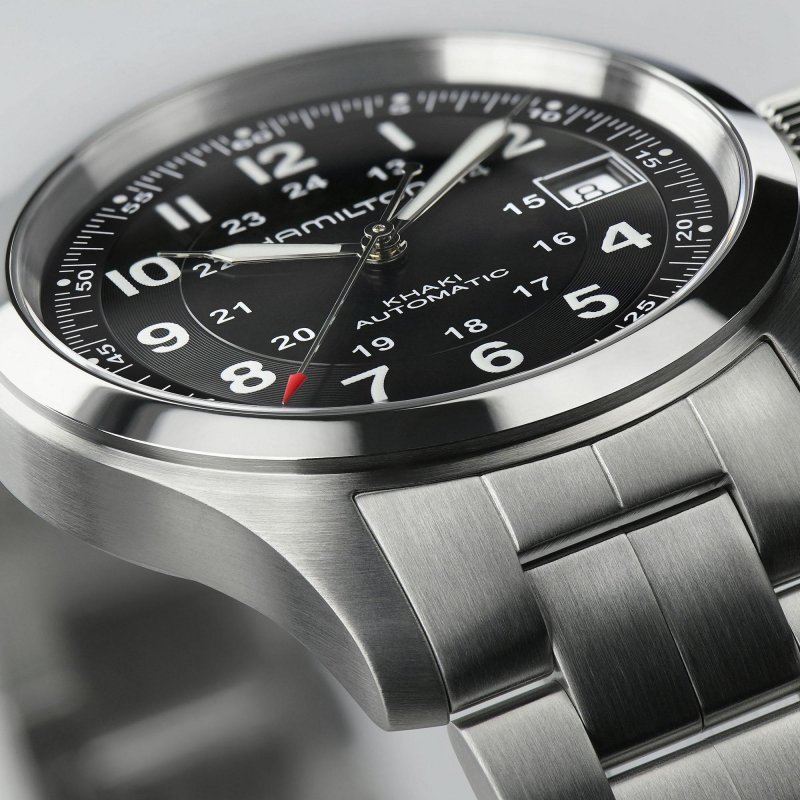 Hamilton - Khaki Field Auto - Acciaio - 38Mm