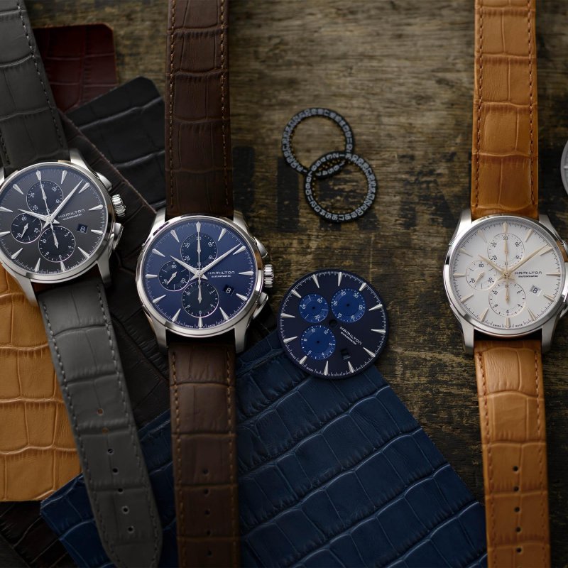 Hamilton - Jazzmaster Auto Chrono - Acciaio - 42Mm