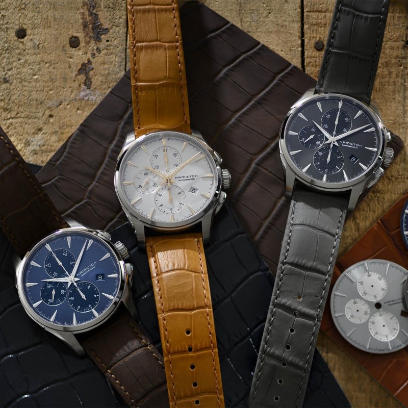 Hamilton - Jazzmaster Auto Chrono - Acciaio - 42Mm