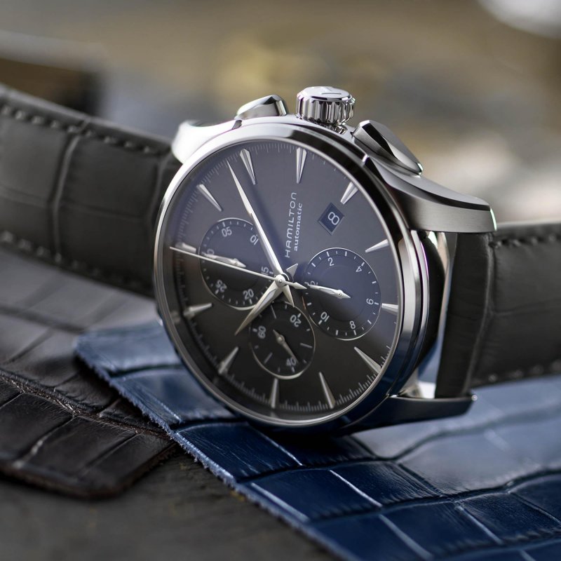 Hamilton - Jazzmaster Auto Chrono - Acciaio - 42Mm