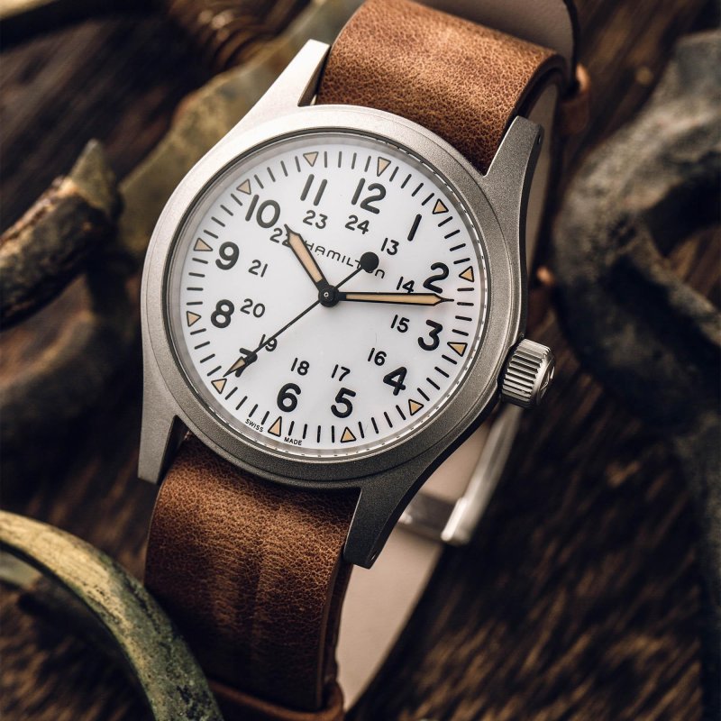 Hamilton - Khaki Field Mechanical - Acciaio - 38Mm