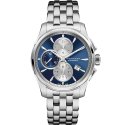 Hamilton - Jazzmaster Auto Chrono - Acciaio - Blu