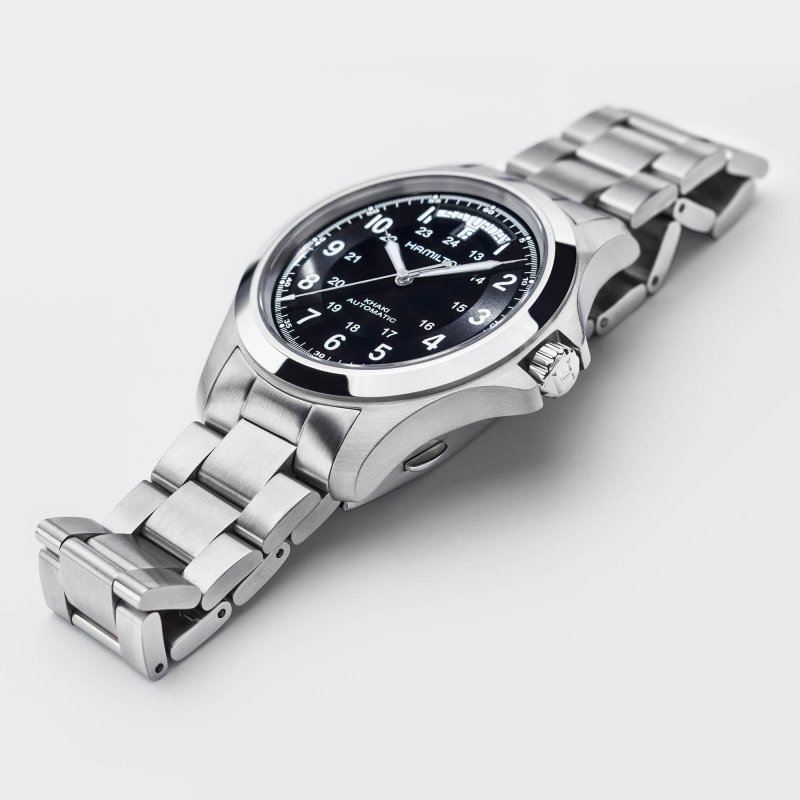Hamilton - Khaki Field King Auto - Acciaio - Nero