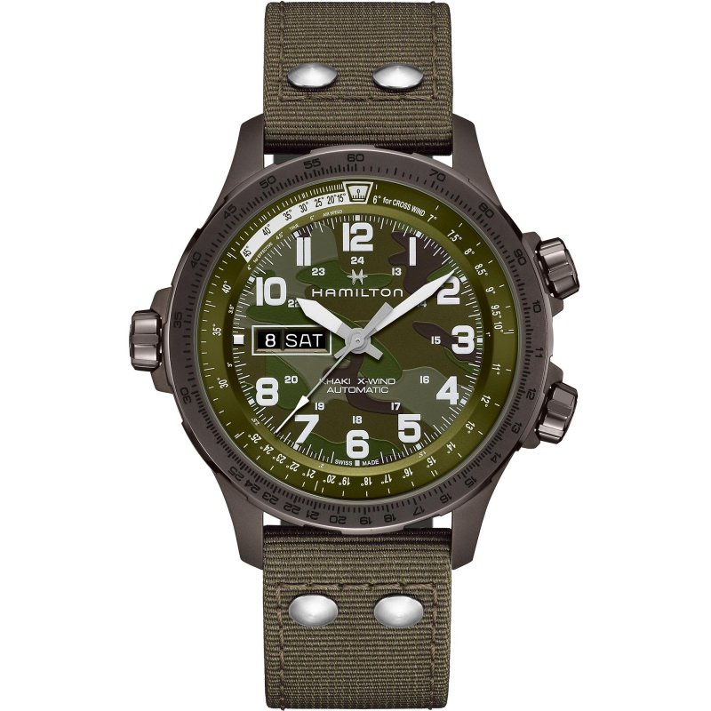 Hamilton - Khaki Aviation X-Wind - Automatico - Verde
