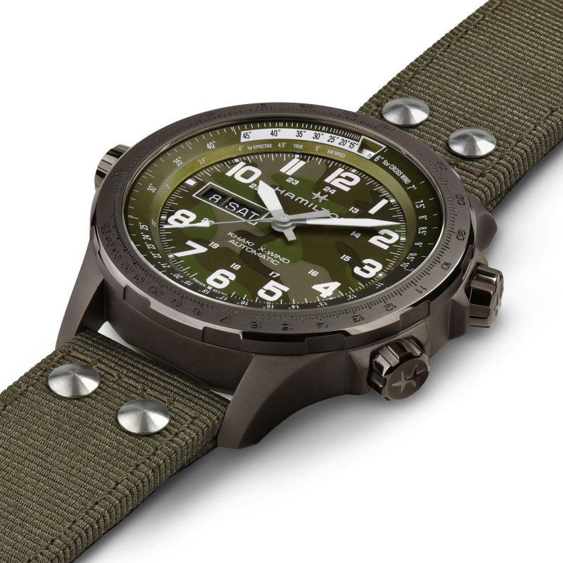 Hamilton - Khaki Aviation X-Wind - Automatico - Verde