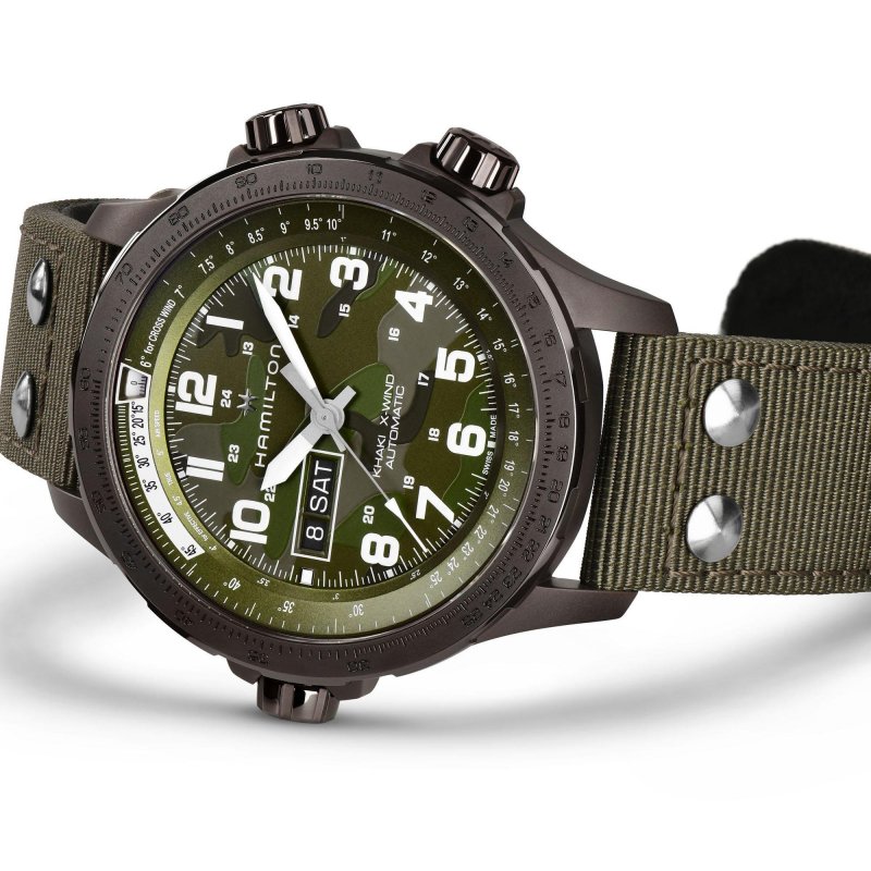 Hamilton - Khaki Aviation X-Wind - Automatico - Verde