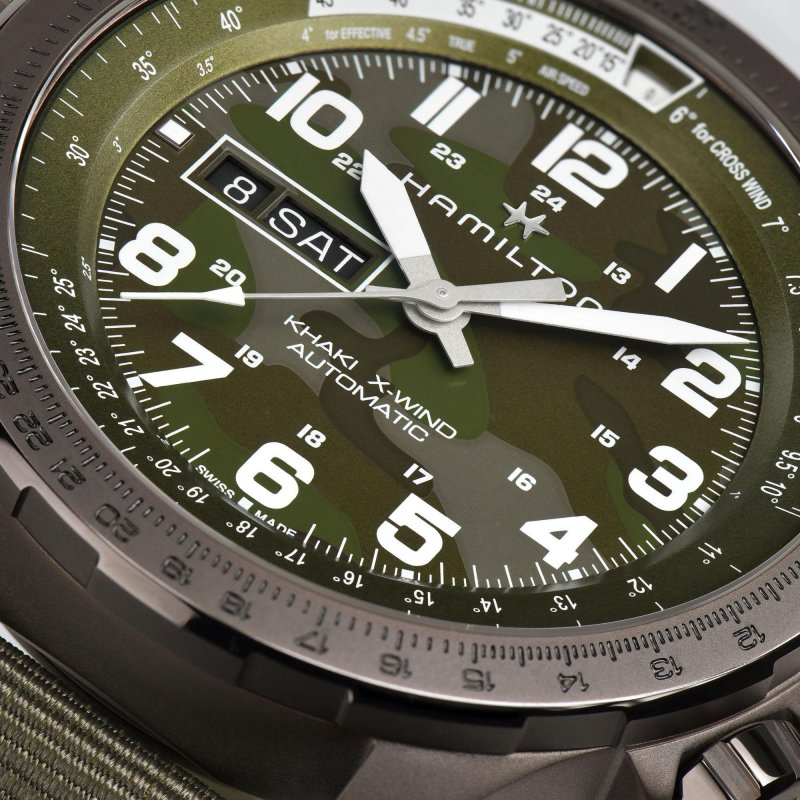 Hamilton - Khaki Aviation X-Wind - Automatico - Verde