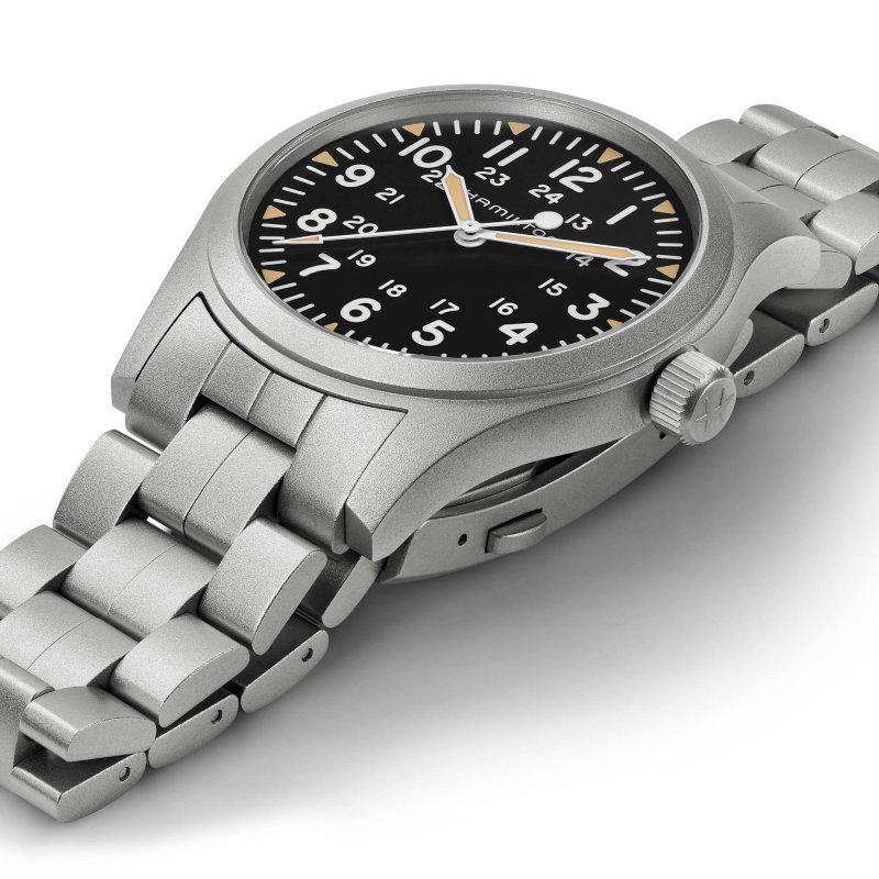 Hamilton - Khaki Field Mechanical - Acciaio - 42Mm