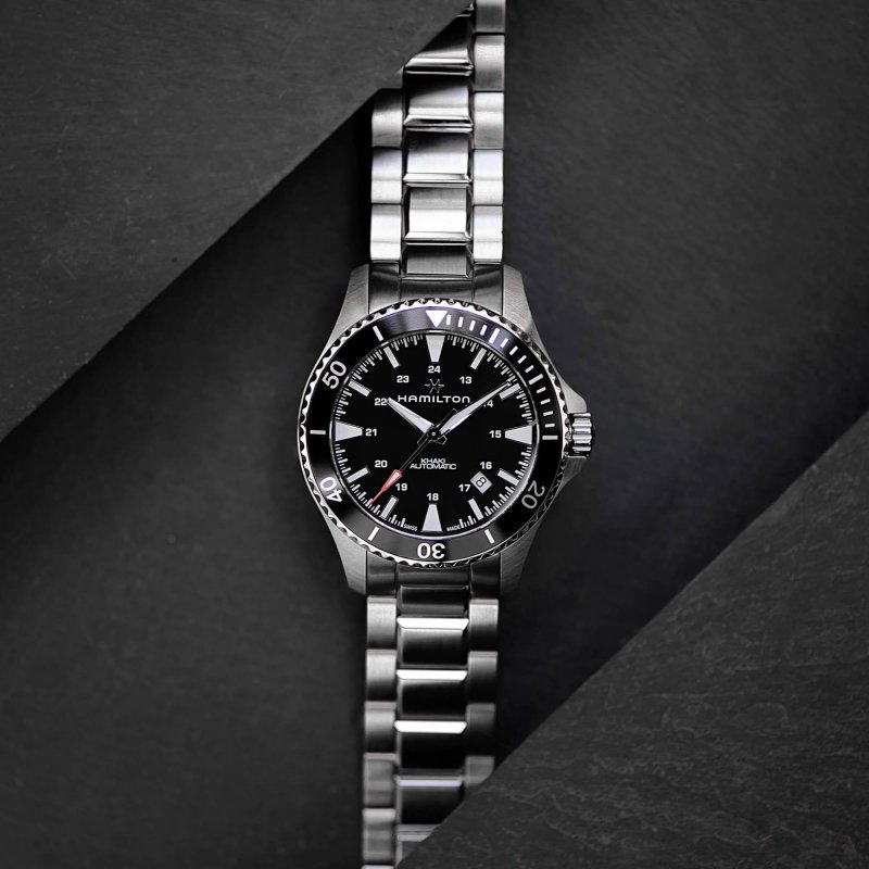 Hamilton - Khaki Navy Scuba - Acciaio - Nero