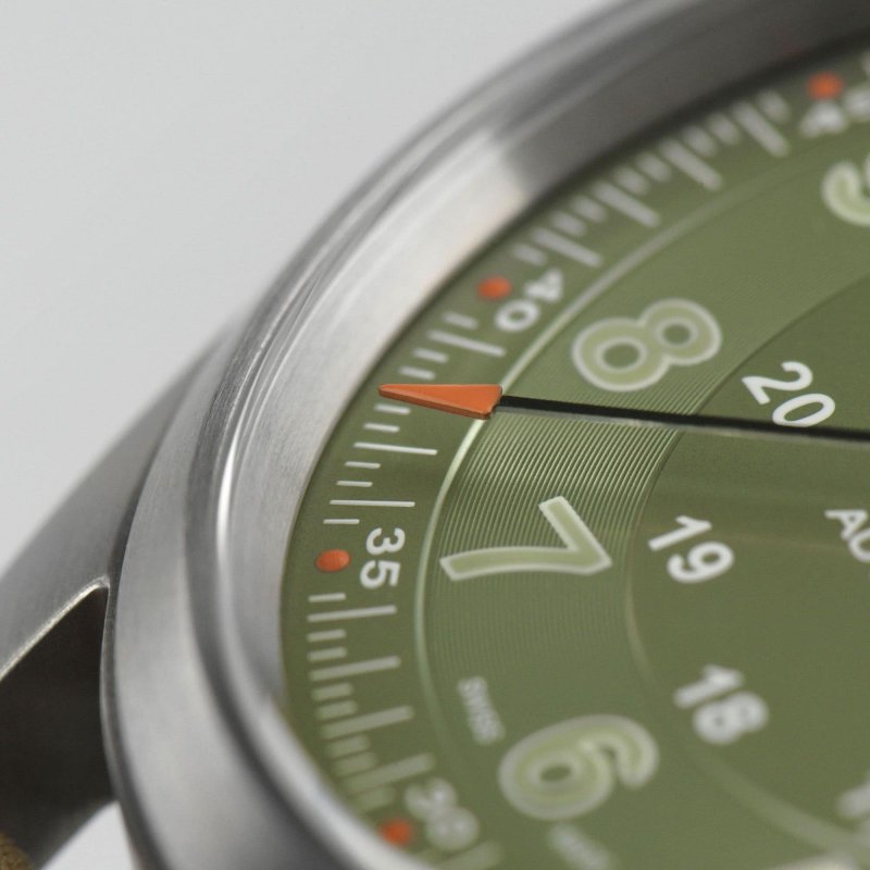 Hamilton - Khaki Field Titanium - Automatico - Verde