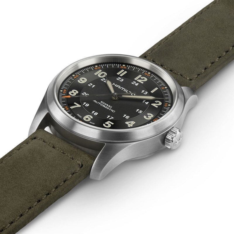 Hamilton - Khaki Field Titanium Auto - Titanio - Nero
