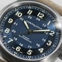 Hamilton - Khaki Field Titanium Auto - Titanio - Blu