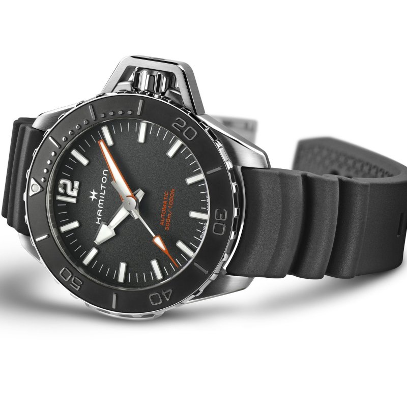 Hamilton - Khaki Navy Frogman - Acciaio - 300M