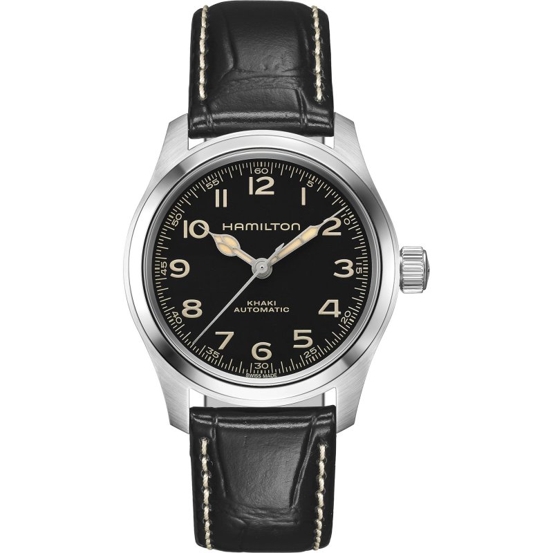 Hamilton - Khaki Field Murph - Acciaio - Nero