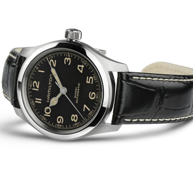 Hamilton - Khaki Field Murph - Acciaio - Nero