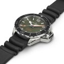 Hamilton - Khaki Navy Frogman Auto - Acciaio - Verde