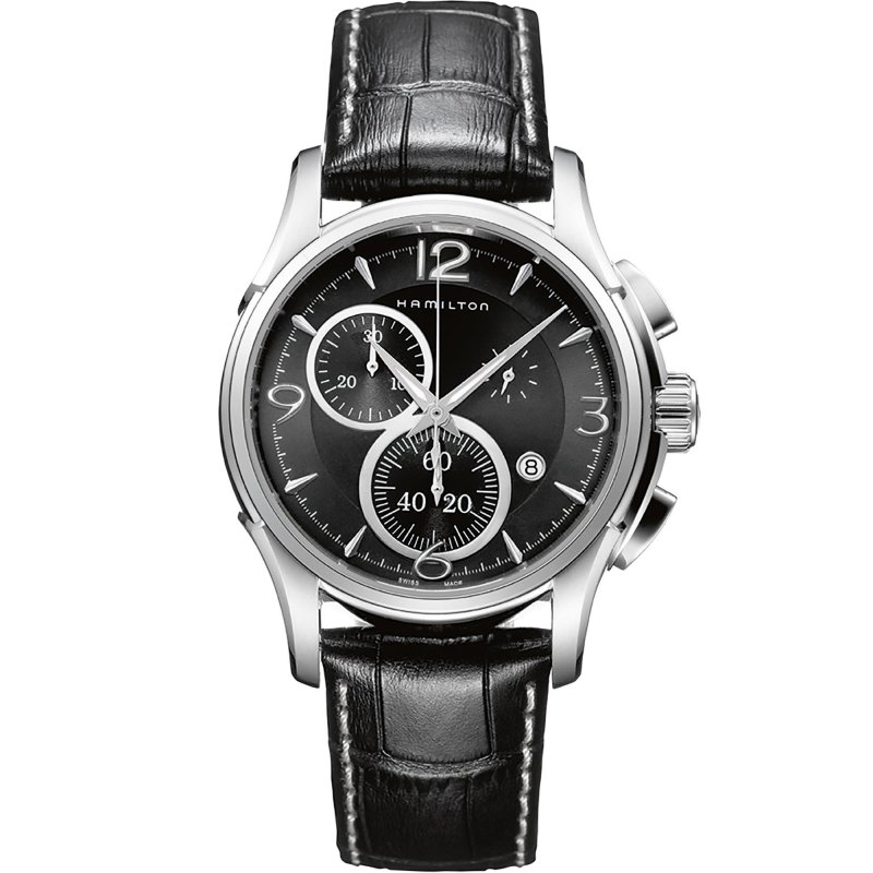 Hamilton - Jazzmaster Chrono Quartz - Sportivo - Acciaio