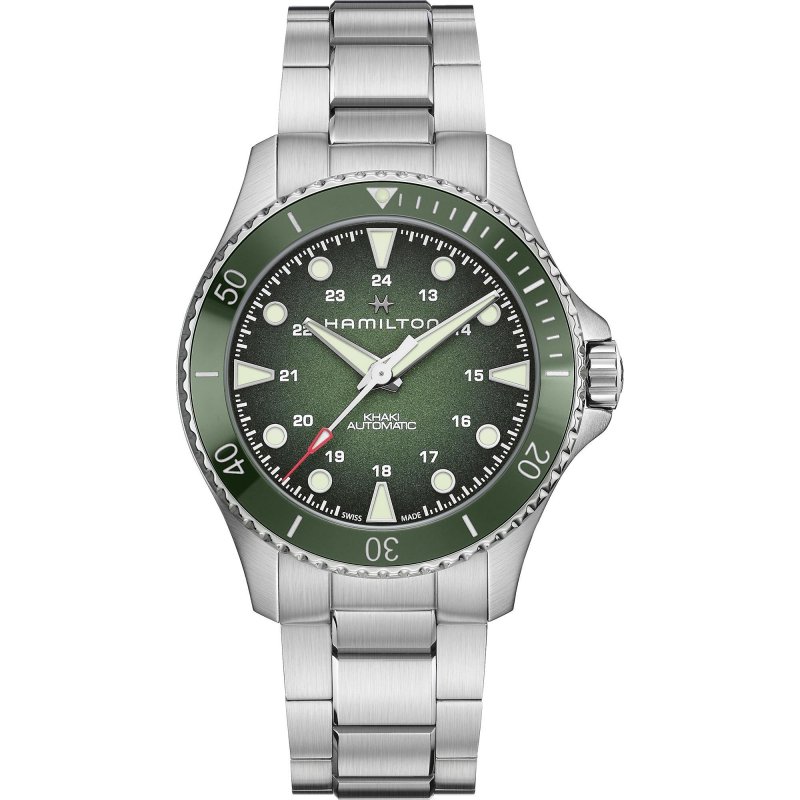 Hamilton - Khaki Navy Scuba Auto - Acciaio - Verde