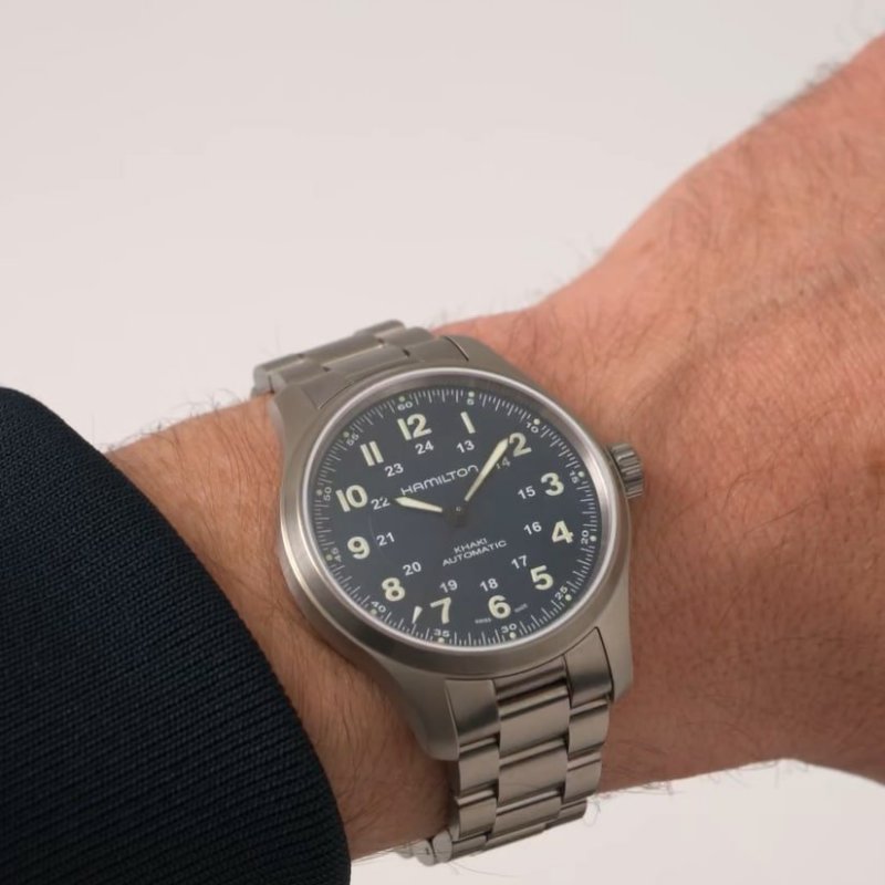 Hamilton - Khaki Field Titanium - Automatico - Titanio