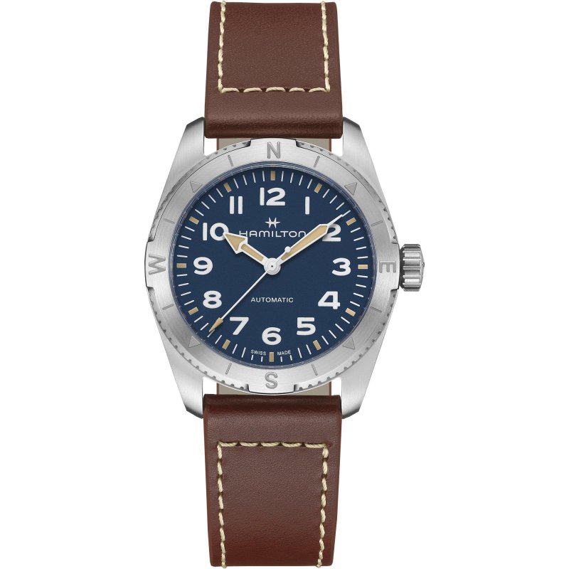 Hamilton - Khaki Field Expedition Auto - Acciaio - Blu