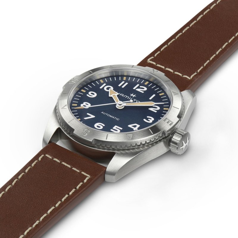 Hamilton - Khaki Field Expedition Auto - Acciaio - Blu