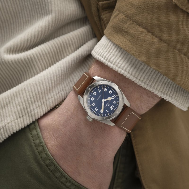 Hamilton - Khaki Field Expedition Auto - Acciaio - Blu
