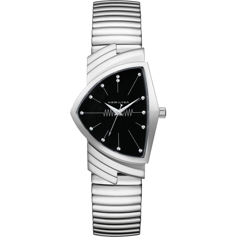 Hamilton - Ventura Quartz - Acciaio - Nero