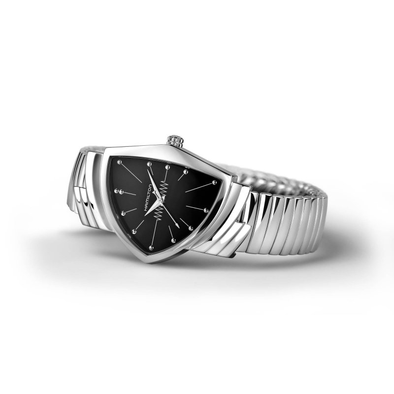 Hamilton - Ventura Quartz - Acciaio - Nero