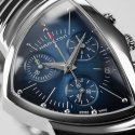 Hamilton - Ventura Chrono Quartz - Acciaio - Blu