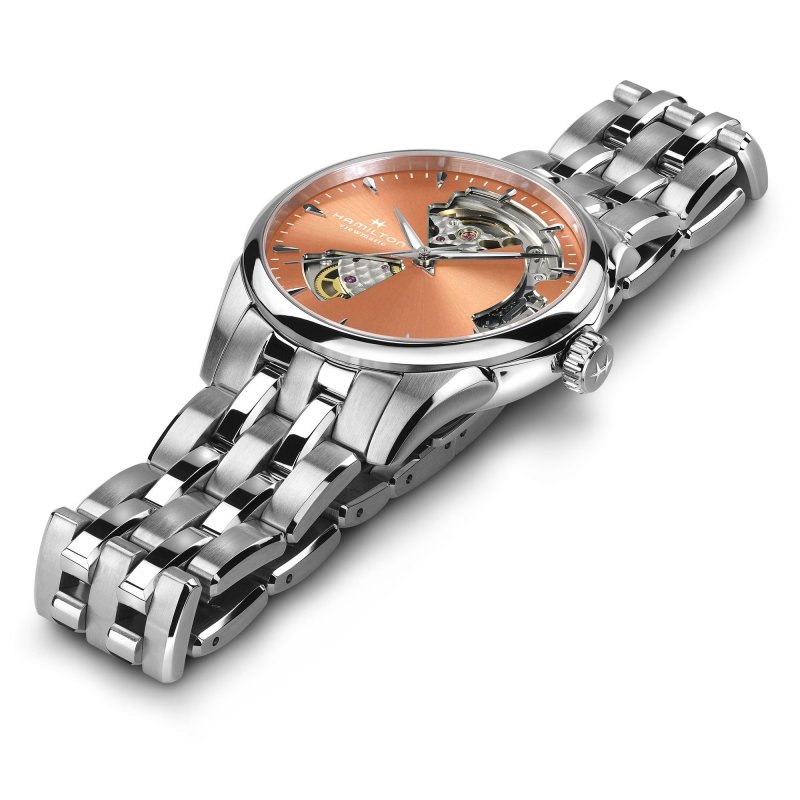 Hamilton - Jazzmaster Open Heart - Automatico - Acciaio